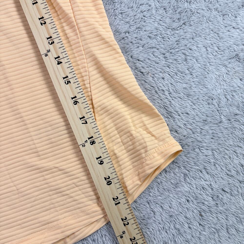 Calia NWT Women's Golf Renew Sleeveless Polo in Peach Sherbert Size XS - Picture 6 of 7
